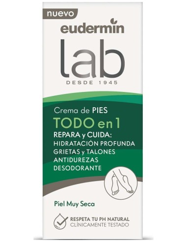 Eudermin Crema De Pies Reparadora 75 Ml