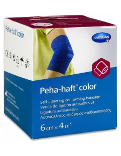 Peha-Haft Venda Azul, 6 Cm X 4 M, 1 Ud