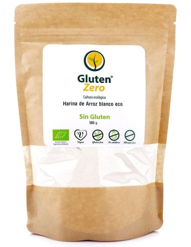 Gluten Zero Harina De Arroz Blanco Eco 500G