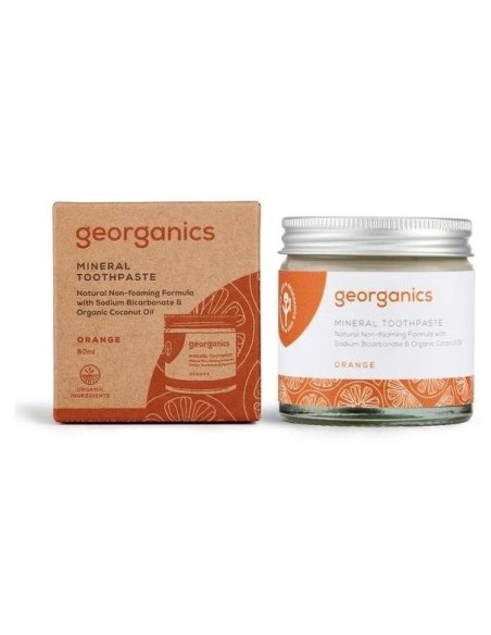 Georganics Dentífrico Mineral Naranja Crema 120Ml