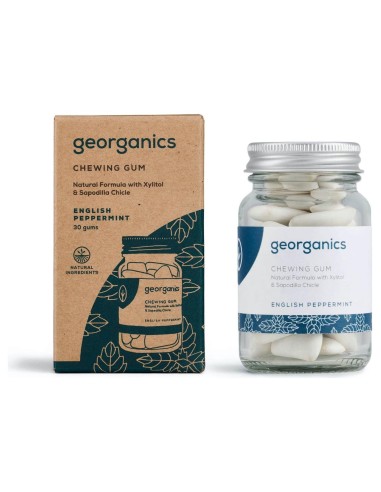Georganics Chicle Menta Y Xilitol 30Uds