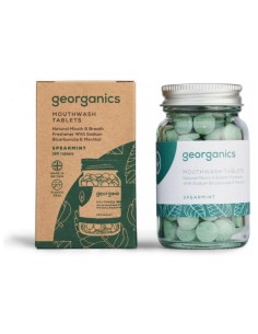 Georganics Mouthwash Tablets Spearmint 180Comp