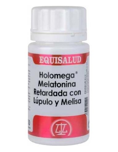Holomega Melatonina Retard Con Lupulo Y Melisa 50C