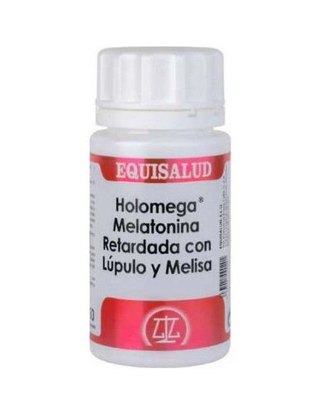 Holomega Melatonina Retard Con Lupulo Y Melisa 50C