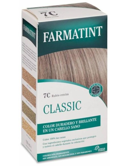 Farmatint Tinte Capilar 7C Rubio Ceniza, 1 Ud