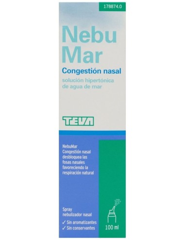 Nebumar Congestión Nasal Solución Salina 100Ml