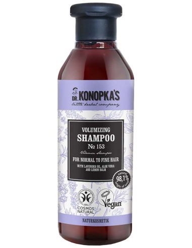 Champu Volumen Cabello Normal Y Fino 280Ml. Vegan