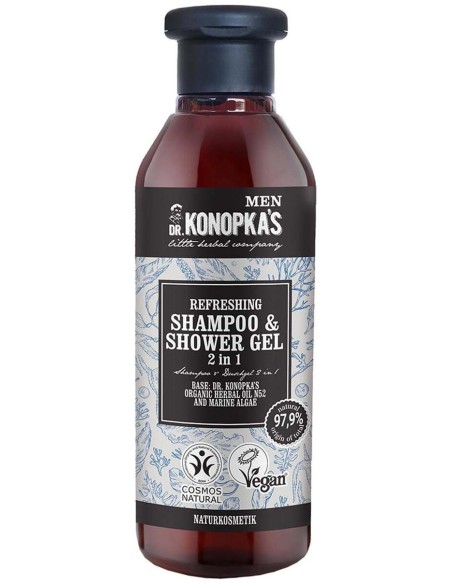 Dr. Konopka'S 2 In 1 Refreshing Shampoo Shower Gel 280Ml