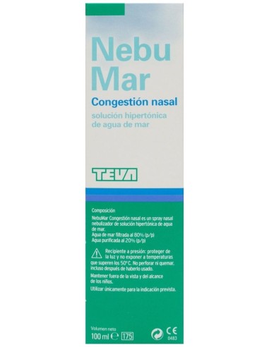 Nebumar Congestión Nasal Solución Salina 100Ml