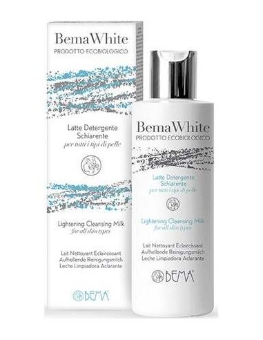 Bema White Leche Limpiadora Aclarante 200Ml. Bio