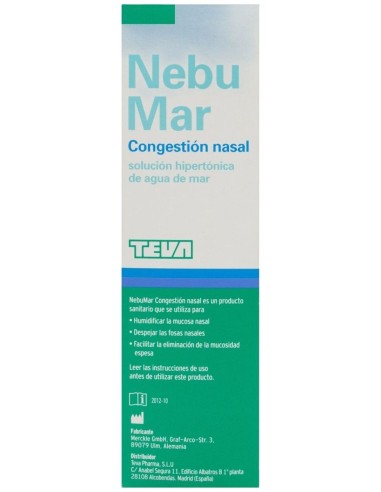 Nebumar Congestión Nasal Solución Salina 100Ml