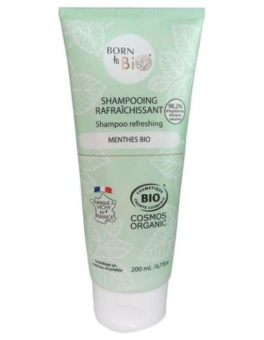 Born To Bio Shampoo Refreshing Greasy Hair 200Ml