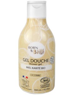 Born To Bio Gel De Ducha Miel Karite Bio 300Ml
