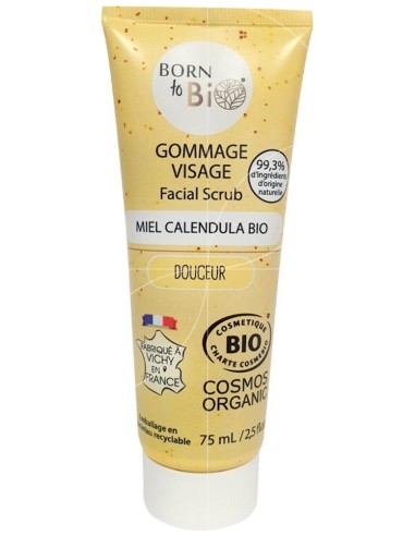 Born To Bio Exfoliante Facial Piel Sensible Bio 75Ml