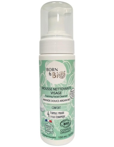 Born To Bio Espuma Limpiadora Piel Normal Bio 150Ml
