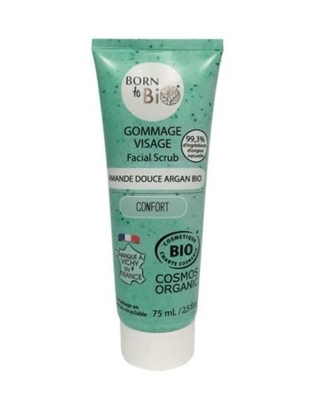 Born To Bio Exfoliante Facial Piel Normal Bio 75Ml