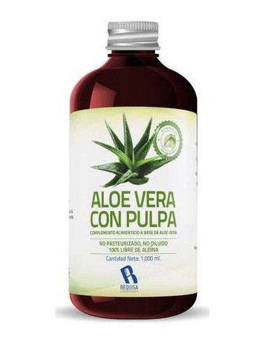 Bequisa Aloe Vera Con Pulpa 1000Ml