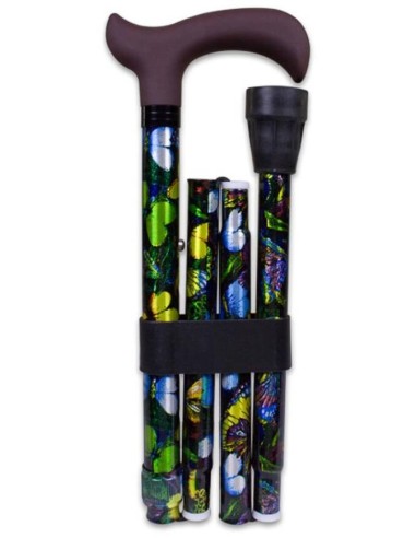 Prim Muletilla Plegable Flor Púrpura, 1 Ud