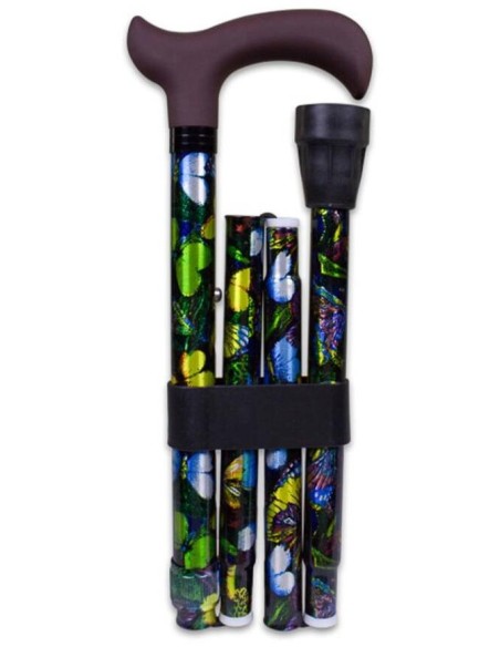 Prim Muletilla Plegable Flor Púrpura, 1 Ud