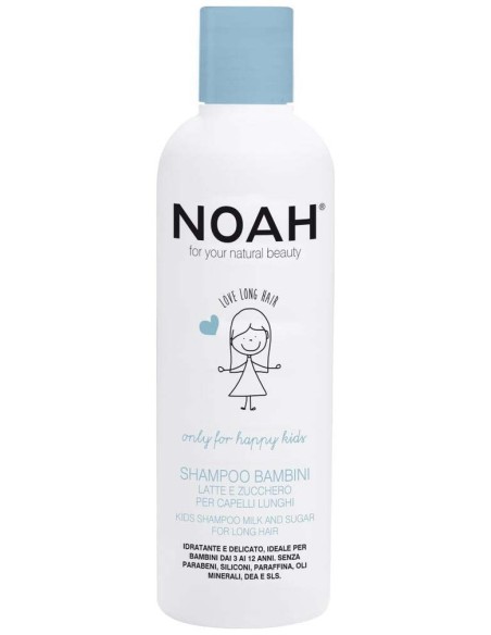 Noah Champú Infantil Leche Y Azúcar Cabello Largo 250Ml