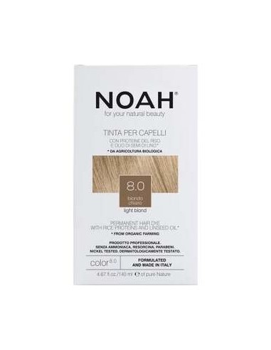 Noah Tinte Capilar Rubio Claro 8.0 140Ml