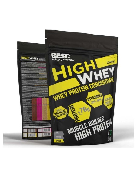 Proteína De Suero High Whey Fresa 2000Gr.