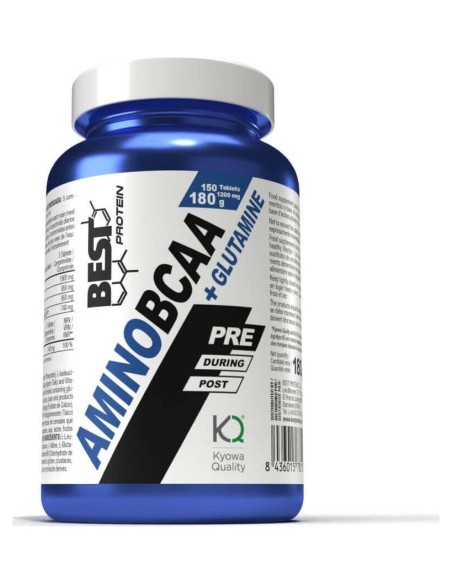 Best Protein Amino Bcaa + Glutamine 150Comp