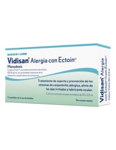 Vidisan Alergia Con Ectoin 20 Monodosis X 0,5Ml
