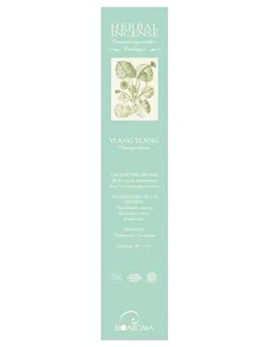 Herbal Incense Ylang Ylang Ayurveda 5Packsx12Uds.