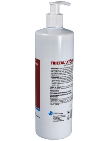 Trietal Atopico Solucion Jabonosa 500Ml.