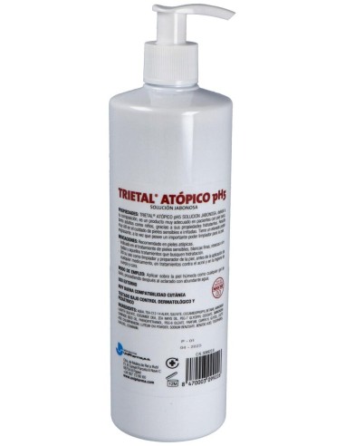 Trietal Atopico Solucion Jabonosa 500Ml.