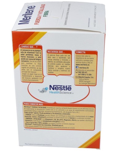 Meritene Fibra Vainilla 14Sbrs.