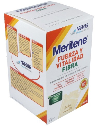 Meritene Fibra Vainilla 14Sbrs.