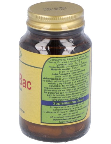Renis + Bac 30Cap.