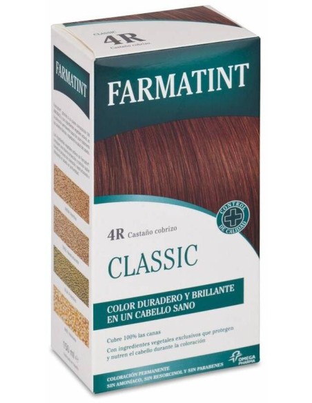 Farmatint Tinte Capilar 4R Castaño Cobrizo, 1 Ud