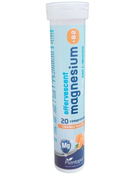 Plantapol Magnesio Con Vitamina B2 375Mg Con L-Leucina 20Comp