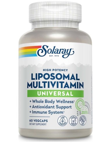 Solaray Liposomal Multivitamin Universal 60Caps