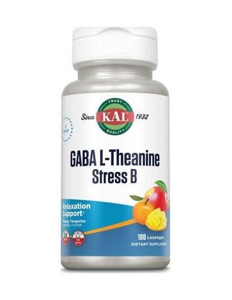 Kal New Gaba Ltheanine Stress B 100Comp