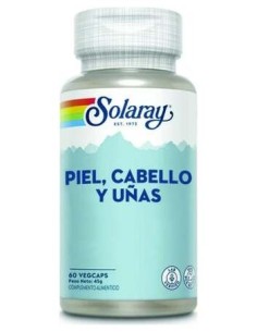 Solaray Piel Cabello Y Uñas 60Caps