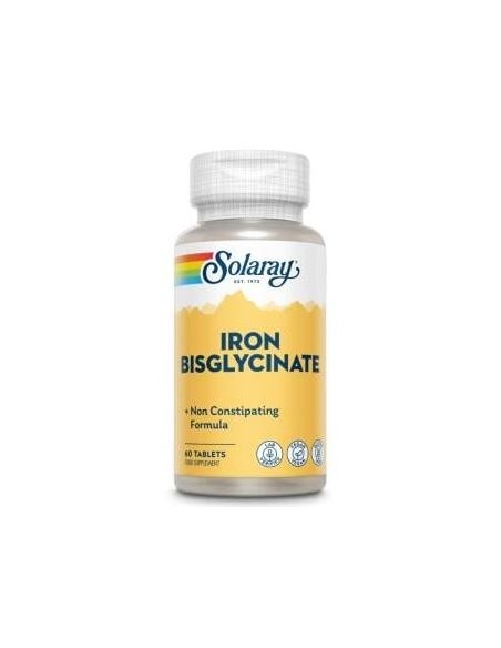 Bisglycinate Iron Hierro Bisglicinato 60Comp.
