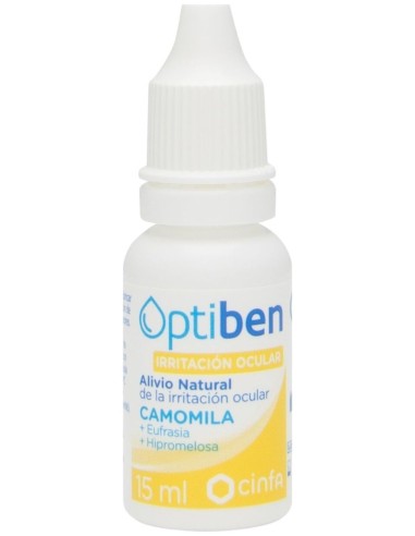 Optiben Ojos Irritados Estéril Sequedad Ocular Frasco 15Ml