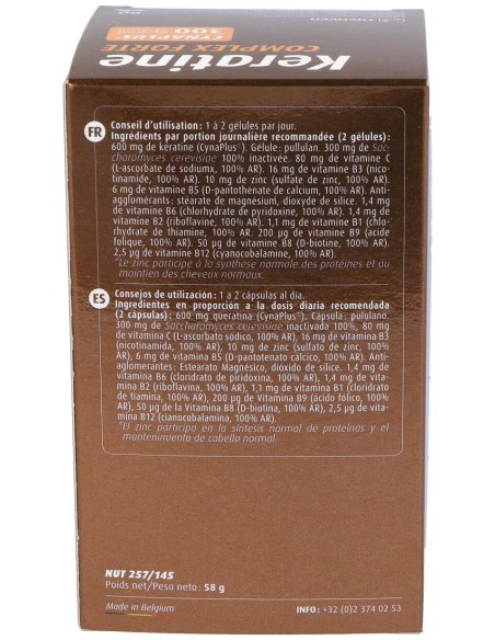 Keratin Complex Forte 90Cap.