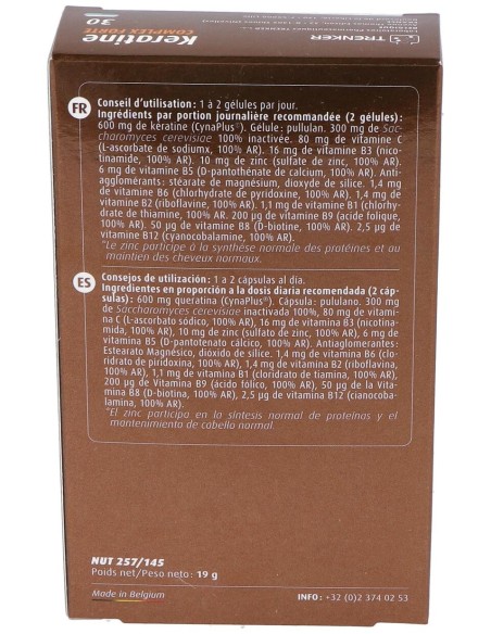 Keratin Complex Forte 30Cap.