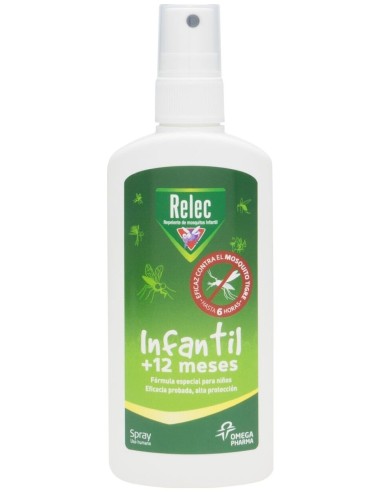 Relec Infantil +6 Meses Repelente 100Ml