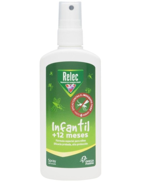 Relec Infantil +6 Meses Repelente 100Ml