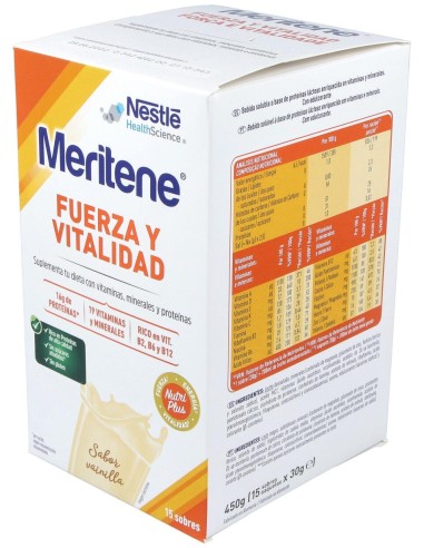 Meritene Batido Vainilla 15Sbrs.