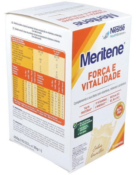 Meritene Batido Vainilla 15Sbrs.