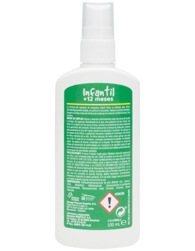 Relec Infantil +6 Meses Repelente 100Ml