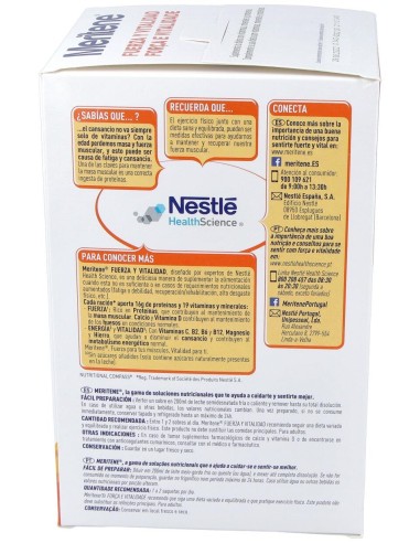 Meritene Batido Vainilla 15Sbrs.