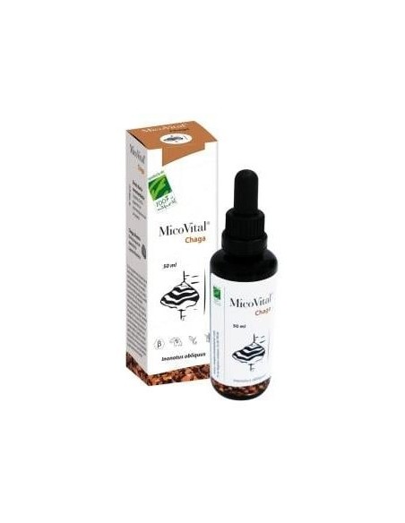 100% Natural Micovital Chaga 50Ml
